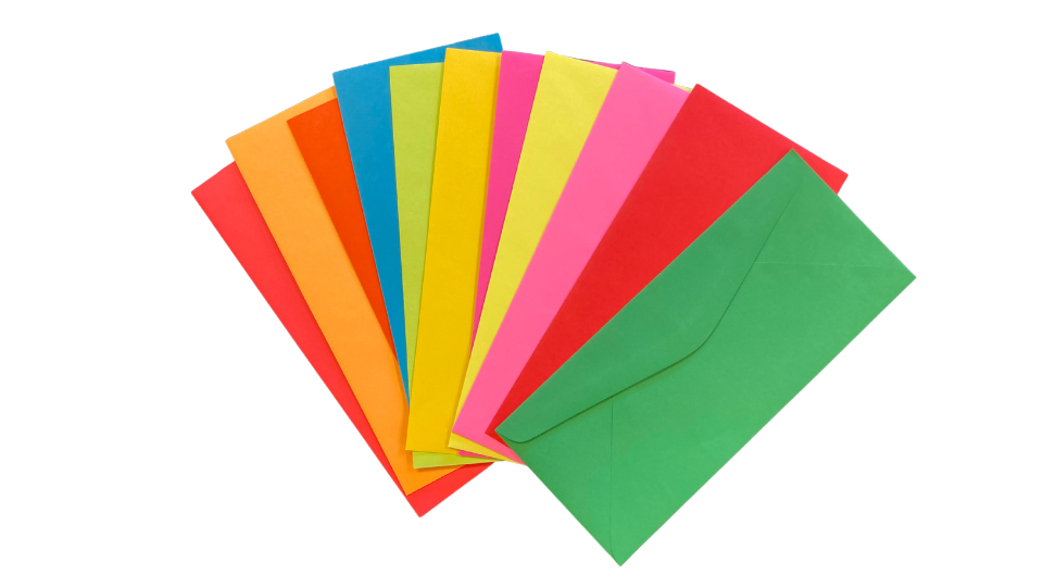 color wove envelopes